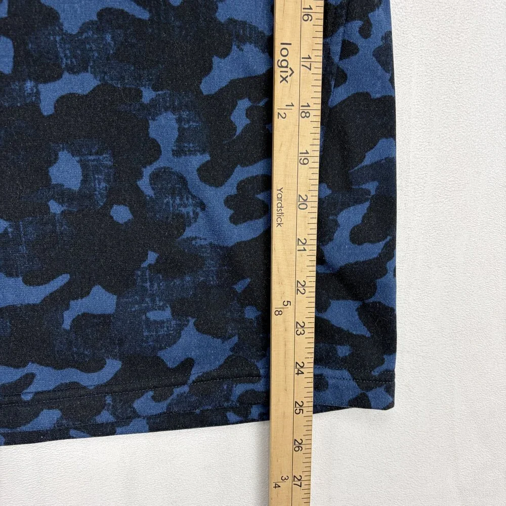 The North Face‎ Men's M Lightweight Half-Zip Shirt Jacket Navy Camo